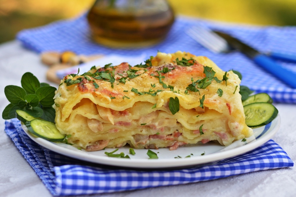 Lasagne "Karbonara"