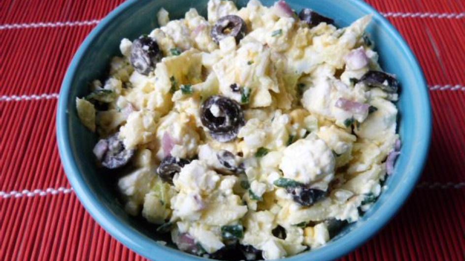 Feta sajtos saláta olajbogyóval