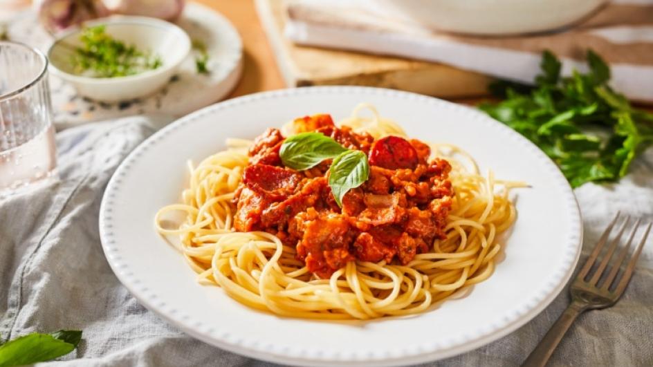 Húsimádó bolognai spagetti