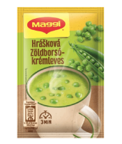 Zöldborsókrémleves