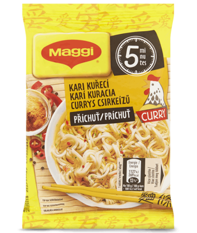 Maggi PárPerc currys csirkeízű instant tészta 60 g
