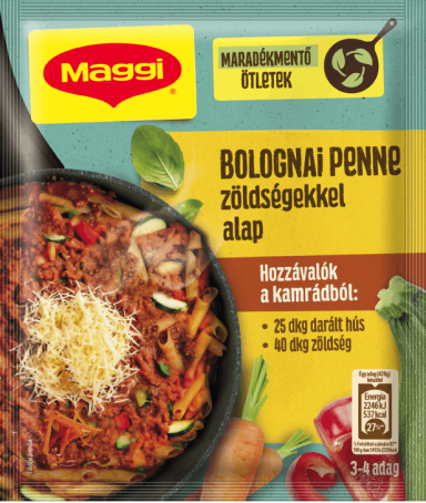 Maggi Bolognai penne zöldségekkel alap
