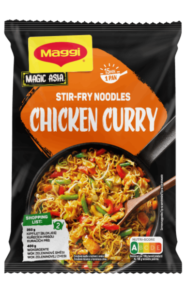 Maggi Currys pirított tészta