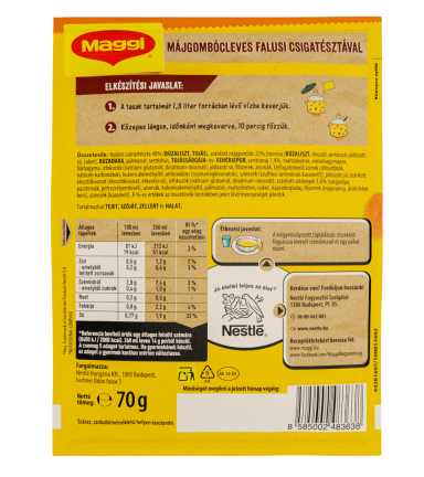 MAGGI XXL Húsgombócleves csigatésztával
