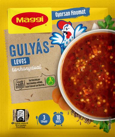 MAGGI Gulyásleves tarhonyával gyorsan finomat