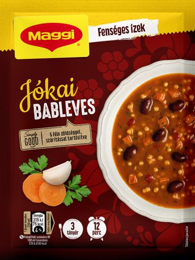 Maggi Jókai bableves