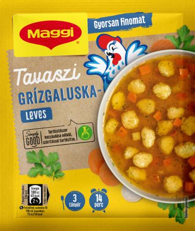 MAGGI Tavaszi grízgaluska leves gyorsan finomat