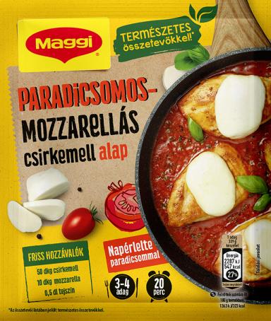 MAGGI Paradicsomos mozzarellás csirkemell alap