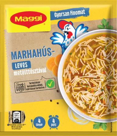 MAGGI Májgombócleves metélttésztával 