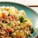 Friss, fűszeres quinoa tabbouleh