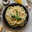 Krémes sajtos spagetti