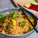 Édes chilis pirított tészta