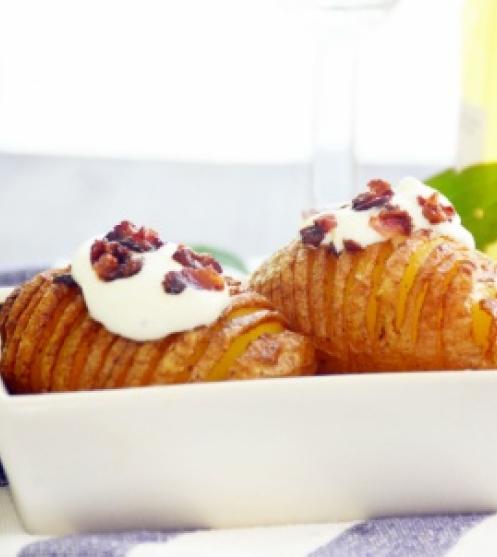 Hasselback burgonya
