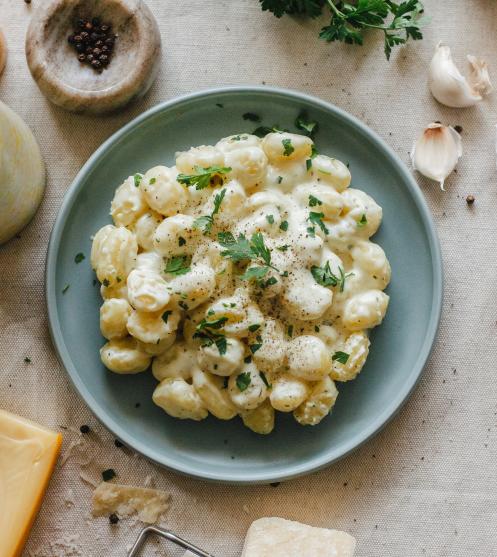 Sajtszószos gnocchi