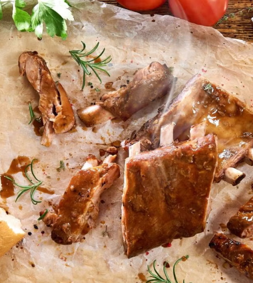 Szilvás BBQ oldalas