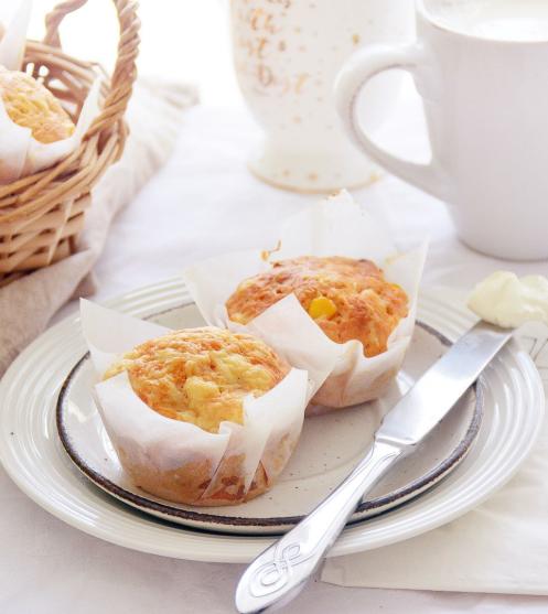 Mexikói kukoricás muffin