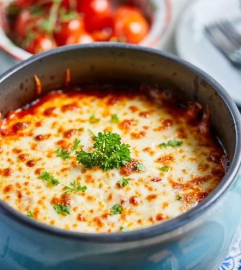 Zöldséges rakott bolognai