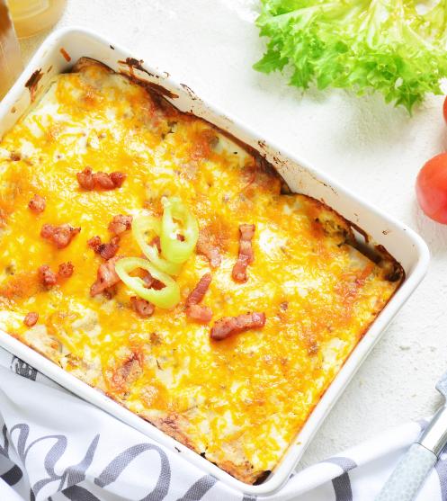 Mexikói tortilla tekercsek sütőben sütve