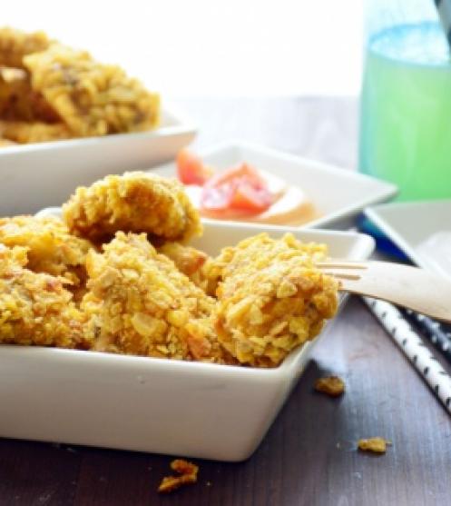 Házi csirke nuggets